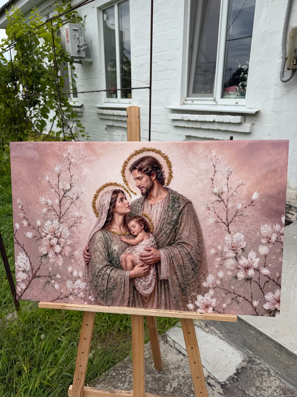 The Holy Family - picture CrystalPrintArt