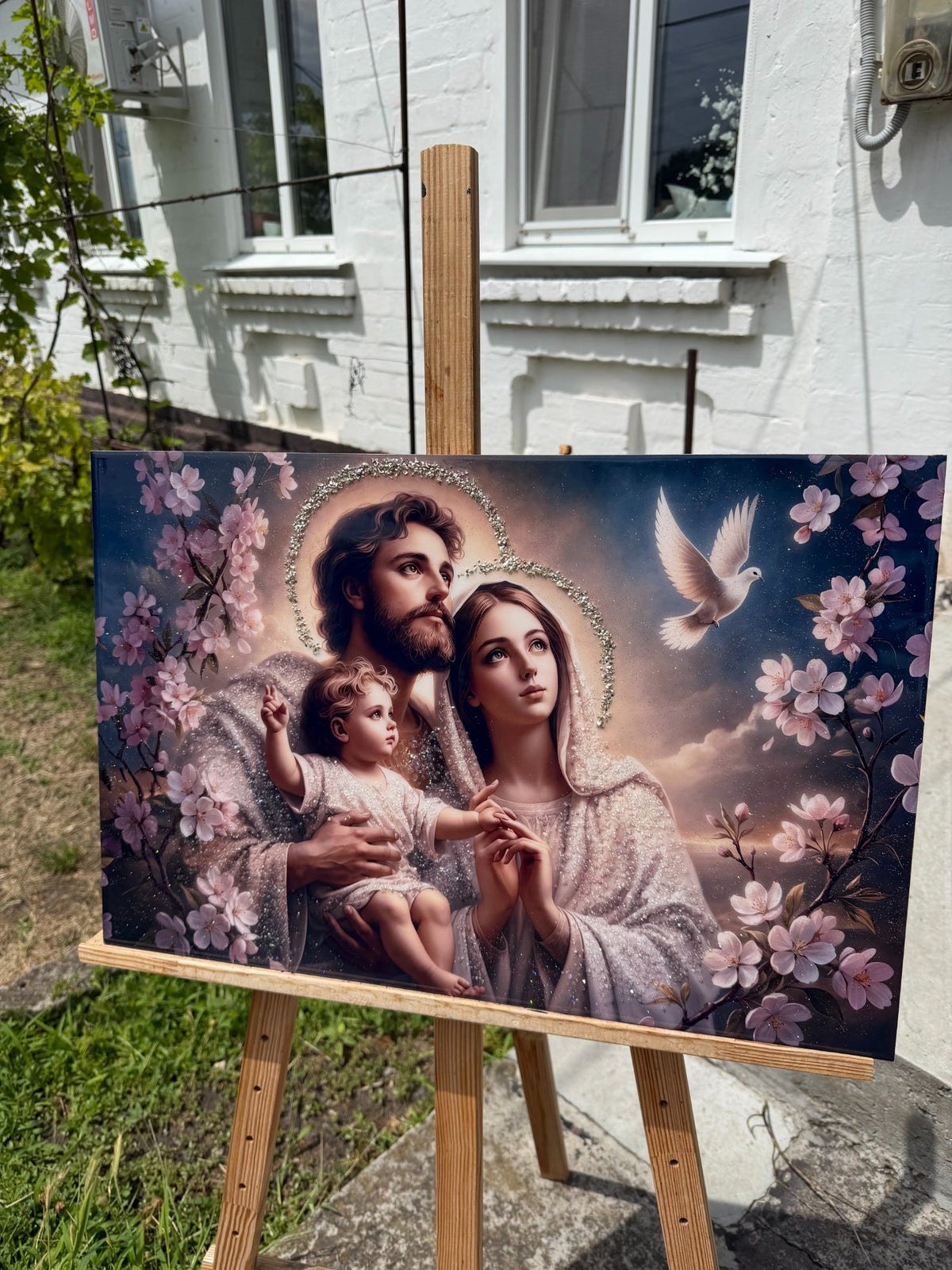 Cuadro religioso CrystalPrintArt para el interior del hogar