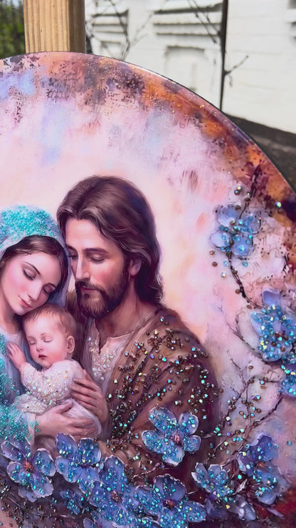 The Holy Family - Heavenly Flowers