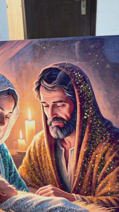 The Holy Family - Christmas Light