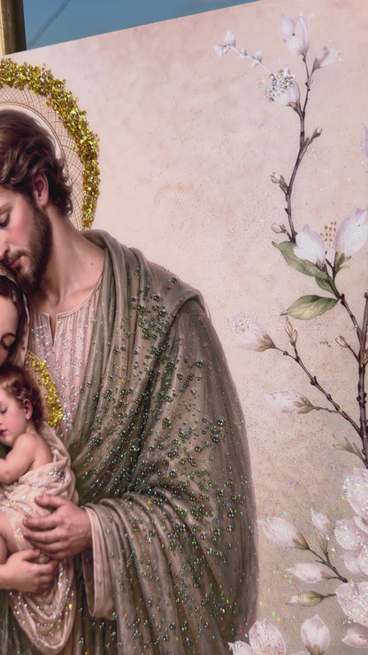The Holy Family - Blossoming Harmony